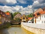 view of Samobor, Croatia
