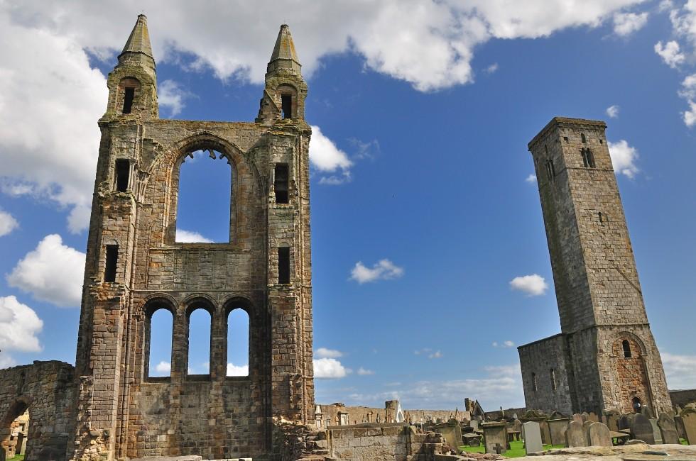 st andrews cathedral in scotland; Shutterstock ID 36167878; Project/Title: Fodors; Downloader: Melanie Marin