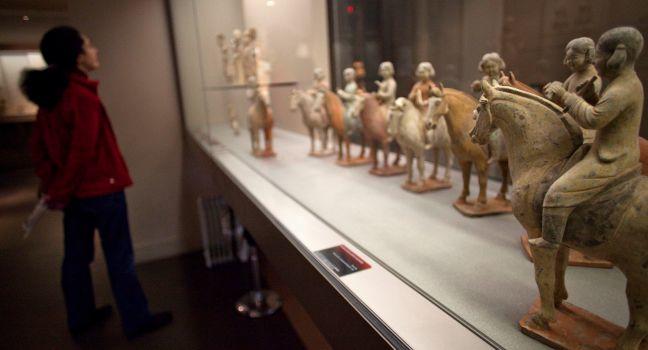 Sculptures, Paris-Musee Cernuschi, Paris, France