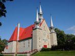 Canada, Quebec, the church of Sainte Famille.