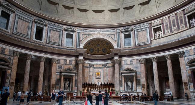 Interior, Pantheon, Rome, Italy
