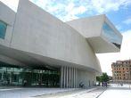 MAXXI, national museum of arts of XXI century by Zaha Hadid architect in Rome, Italy.