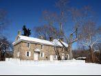 The Thompson-Neely House was used as a military hospital during the American Revolutionary War by General George Washington’s Continental Army. Located in Washington Crossing State Park, Pennsylvania.