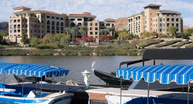 Luxury development close to Las Vegas, Nevada, Lake Las Vegas.