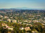 View of Northeast Los Angeles from Griffith Observatory, in Los Angeles, California.