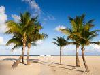 Secluded beach at Fort Lauderdale, Florida