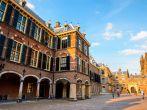 THE HAGUE, NETHERLANDS - MAY 2, 2015: The Ridderzaal in Binnenhof,The Hague,Netherlands. Hague is the capital of the province South Holland