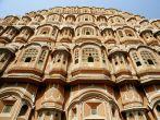 Hawa Mahal "Palace of Winds" or “Palace of the Breeze”, is a palace in Jaipur, India. Its unique five-storey exterior is also akin to the honeycomb of the beehive with its 953 small windows called jharokhas that are decorated with i