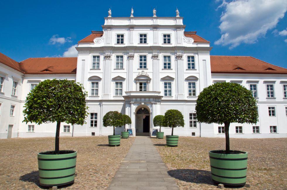 The palace of Oranienburg in Brandenburg; 