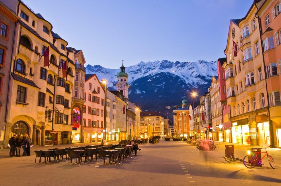 Innsbruck, Tirol, and Vorarlberg