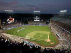 LOS ANGELES - AUGUST 3: A general view of Dodger Stadium during the 2013 Guinness International Champions Cup on Aug 3, 2013 at Dodger Stadium.