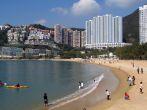 Repulse bay a in Hong Kong an area with luxury apartments on the beach