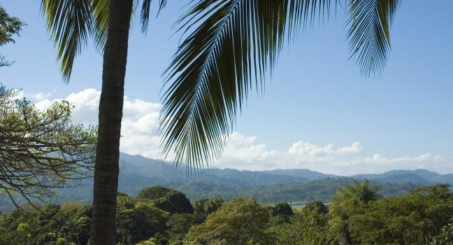 Landscape in Tarcoles, Province Puntarenas, Costa Rica. December 2008. ; 