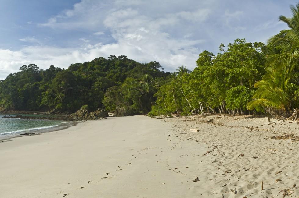 Playa Manuel Antonio & Punta Catedral in Manuel Antonio National Park, Costa Rica.
