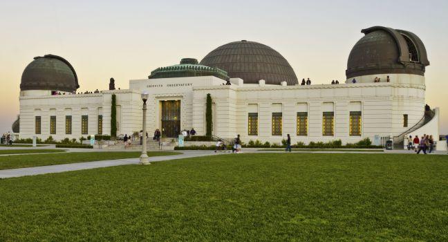 Griffith Observatory, Los Feliz, Hollywood, Los Angeles, California, USA.