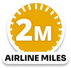 2m Airline Miles