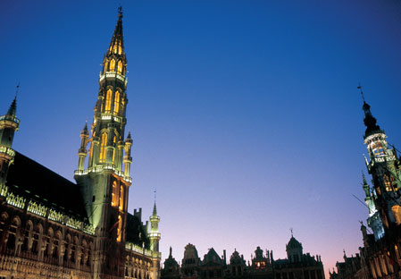 Grand Place at Night