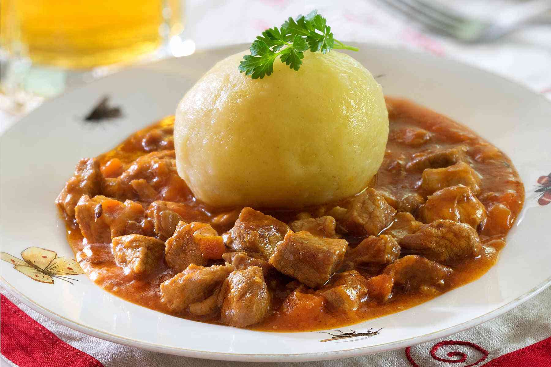 Dumplings-Kartoffelkloesse