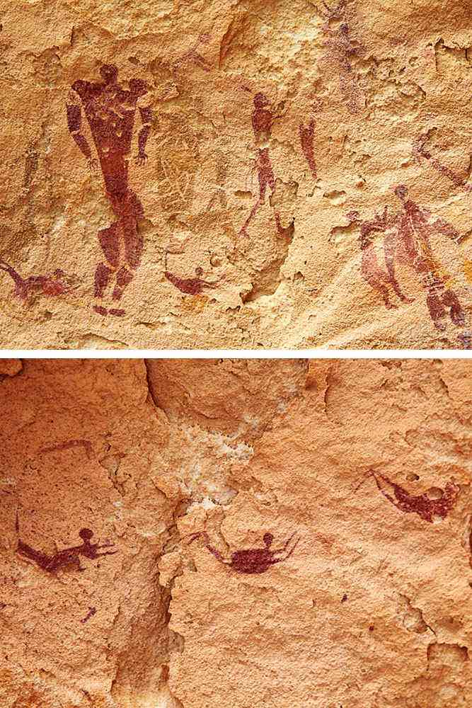 Prehistoric-Rock-Art-Cave-of-Swimmers