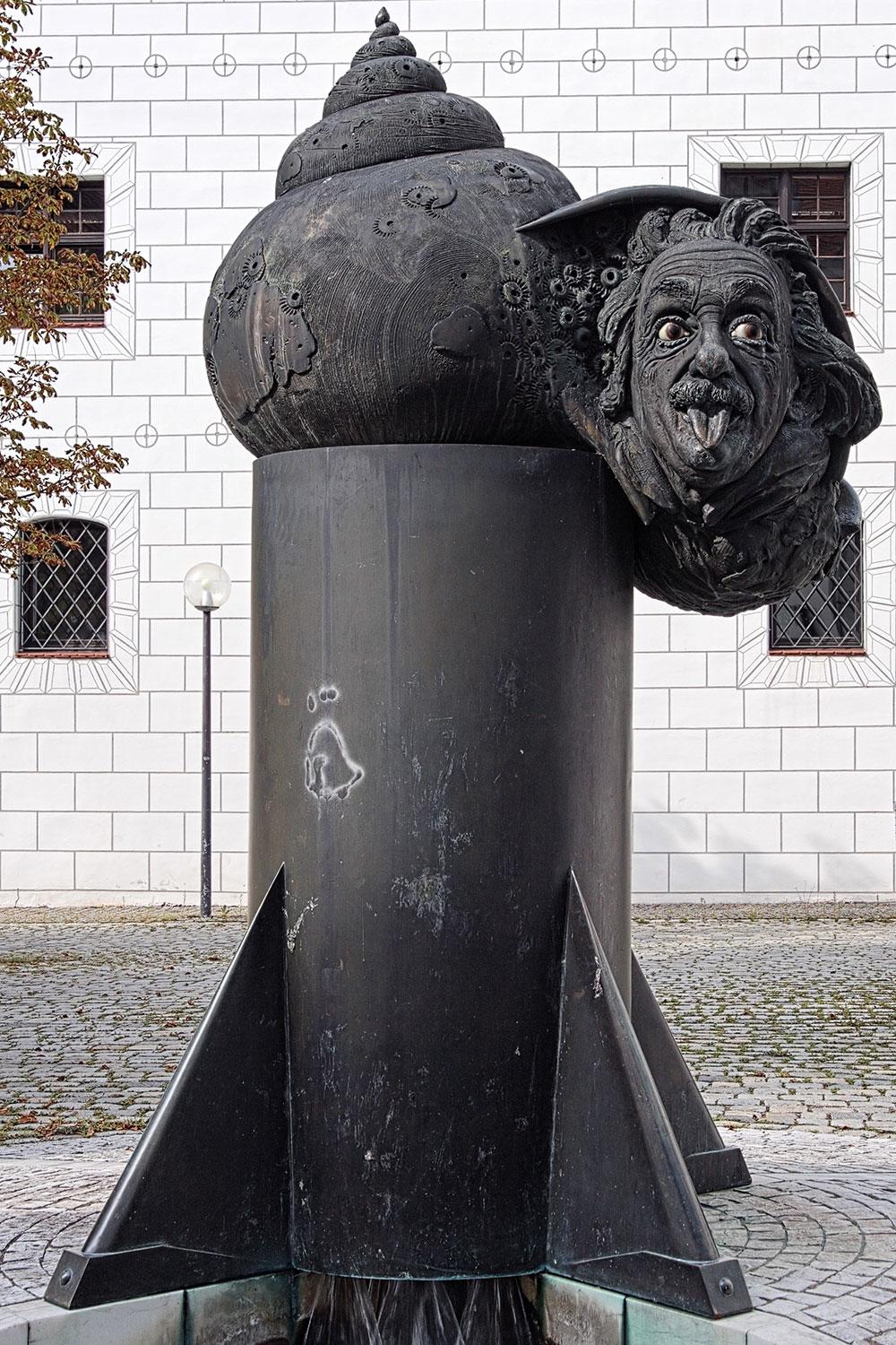 Messed-Up-Celebrity-Statues-Albert-Einstein-With-His-Tongue-Out