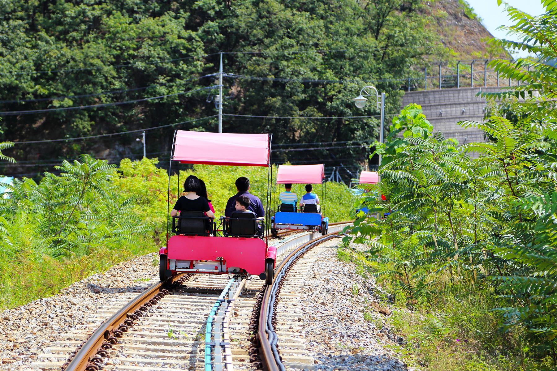 Quirky-South-Korea-Rail-Biking