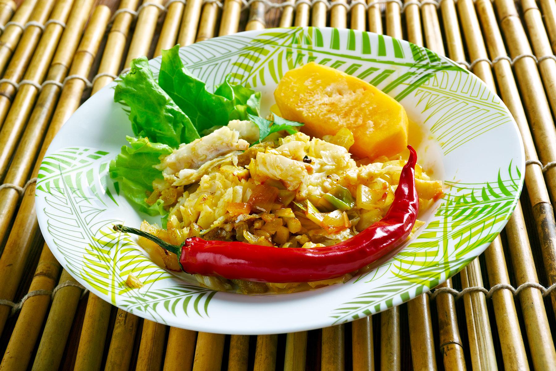 Ultimate-Things-To-Do-St-Lucia-Eat-Saltfish-And-Green-Fig-National-Dish