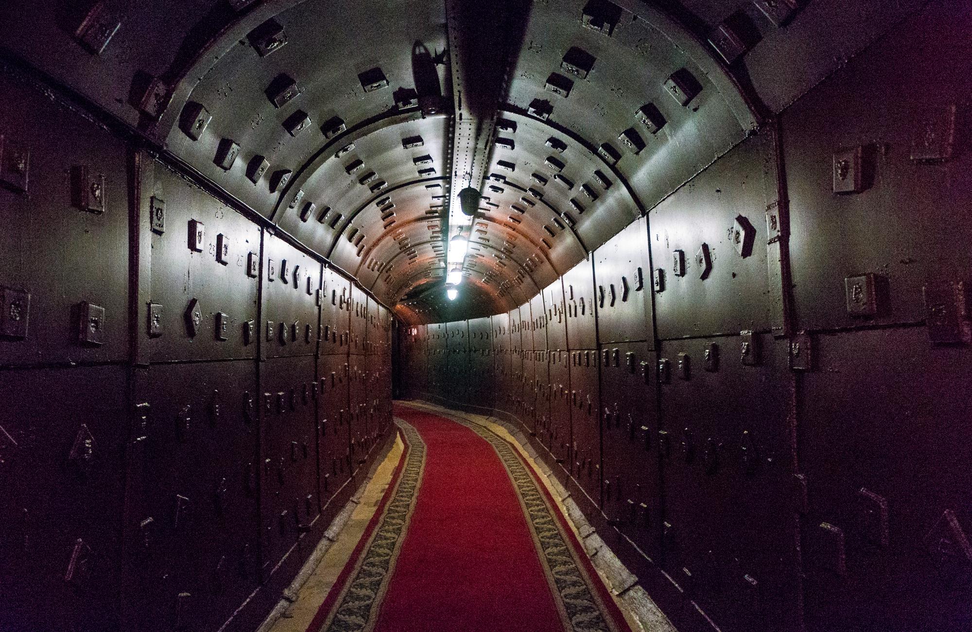 visit a nuclear bunker