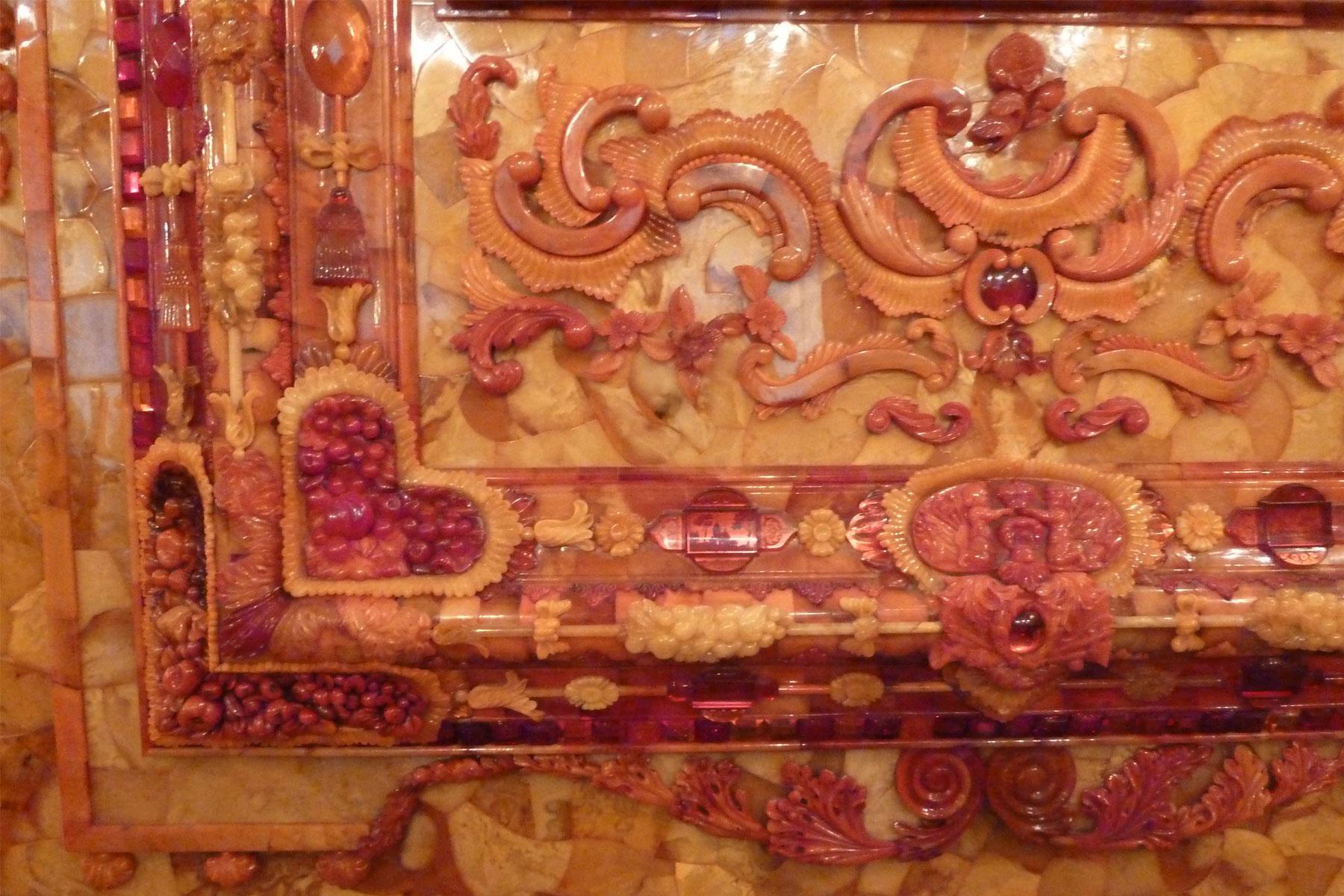 Close-up of Amber Room