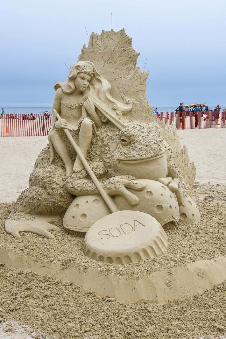 Where to see Incredible Sandcastle Art and Competitions in America