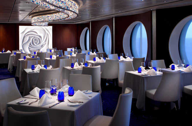 celebrity cruises aqua class dining