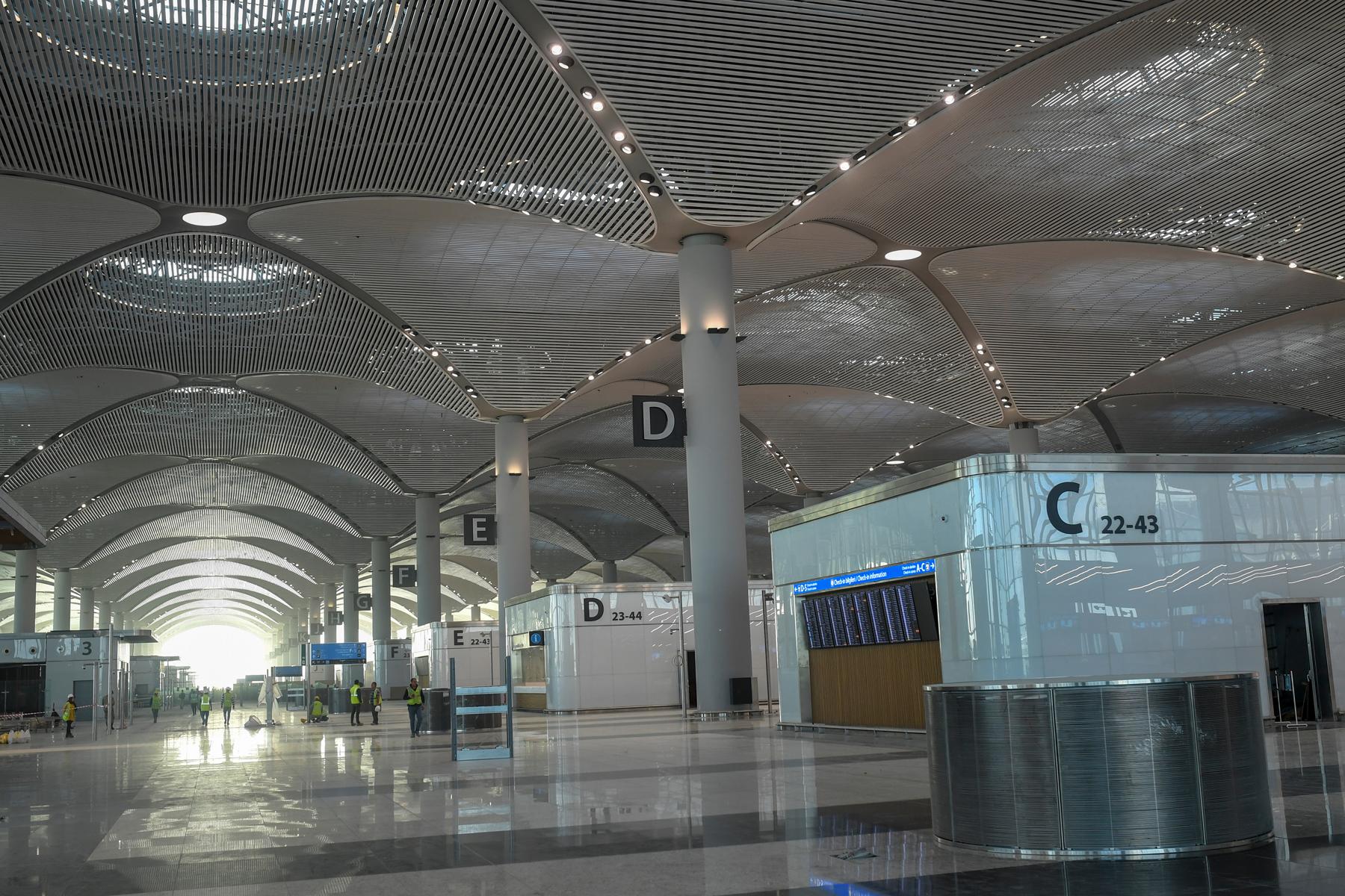 istanbul airport interior