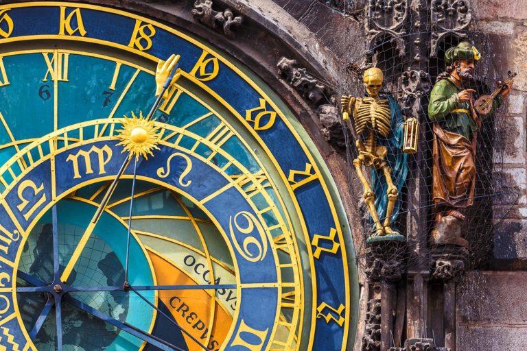 <a href='http://www.fodors.com/world/europe/czech-republic/prague/experiences/news/dabble-in-alchemy-and-the-occult-in-pragues-13-most-magical-lairs#'>From "Dabble in Alchemy and the Occult in Prague's 13 Most Magical Lairs: The Astronomical Clock"</a>
