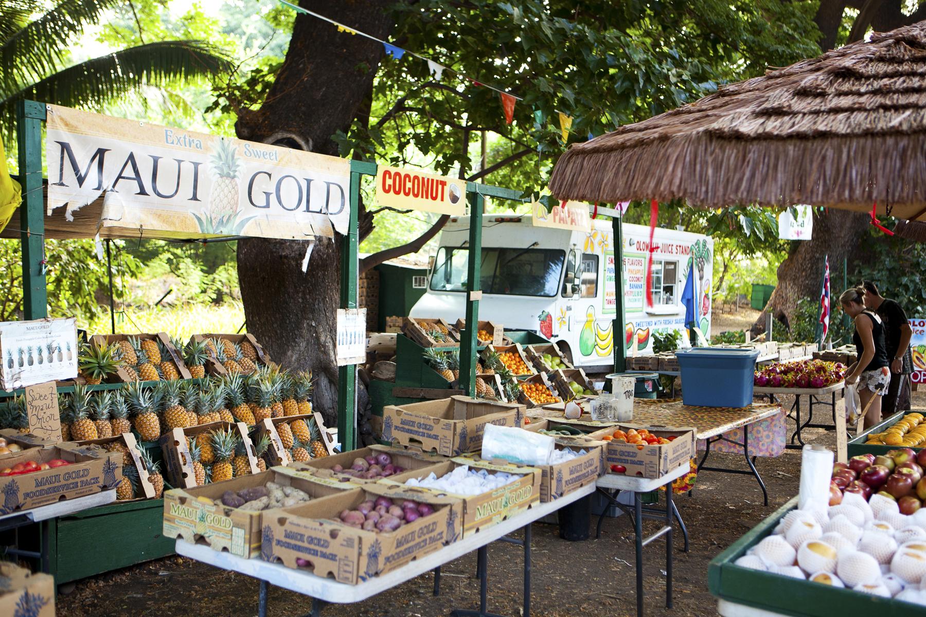 14 Buy Tropical Fruit at a Roadside Stand