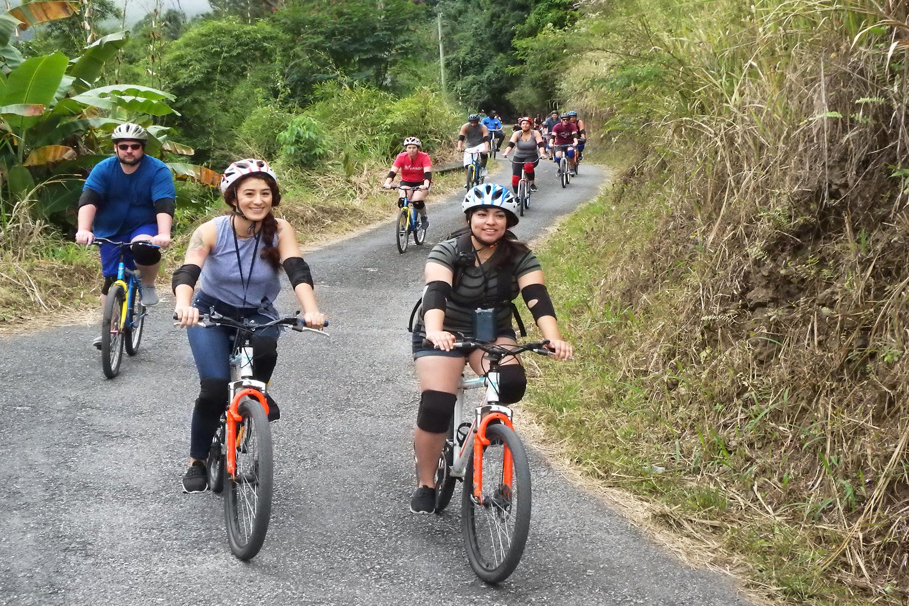 bike through mtns