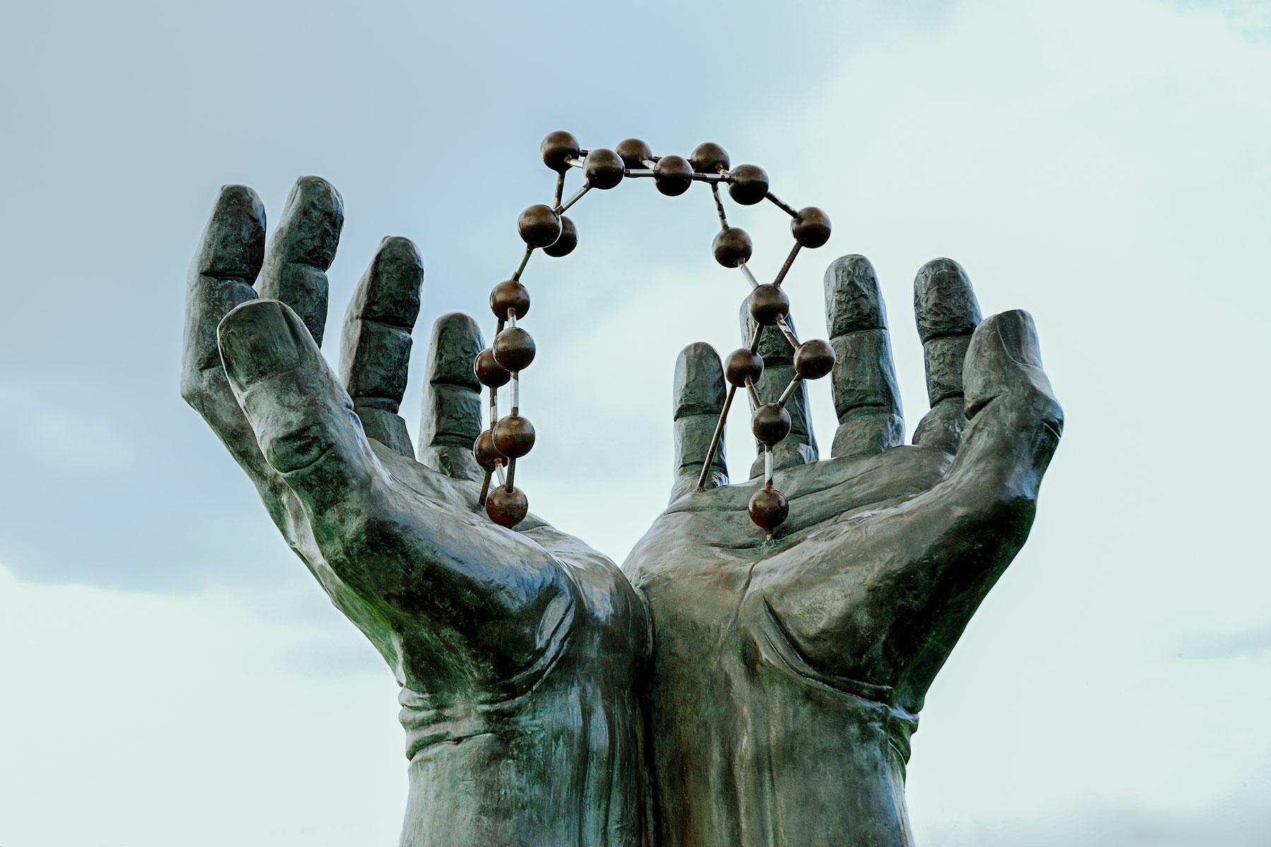 Sculptures Of Hands Around The World