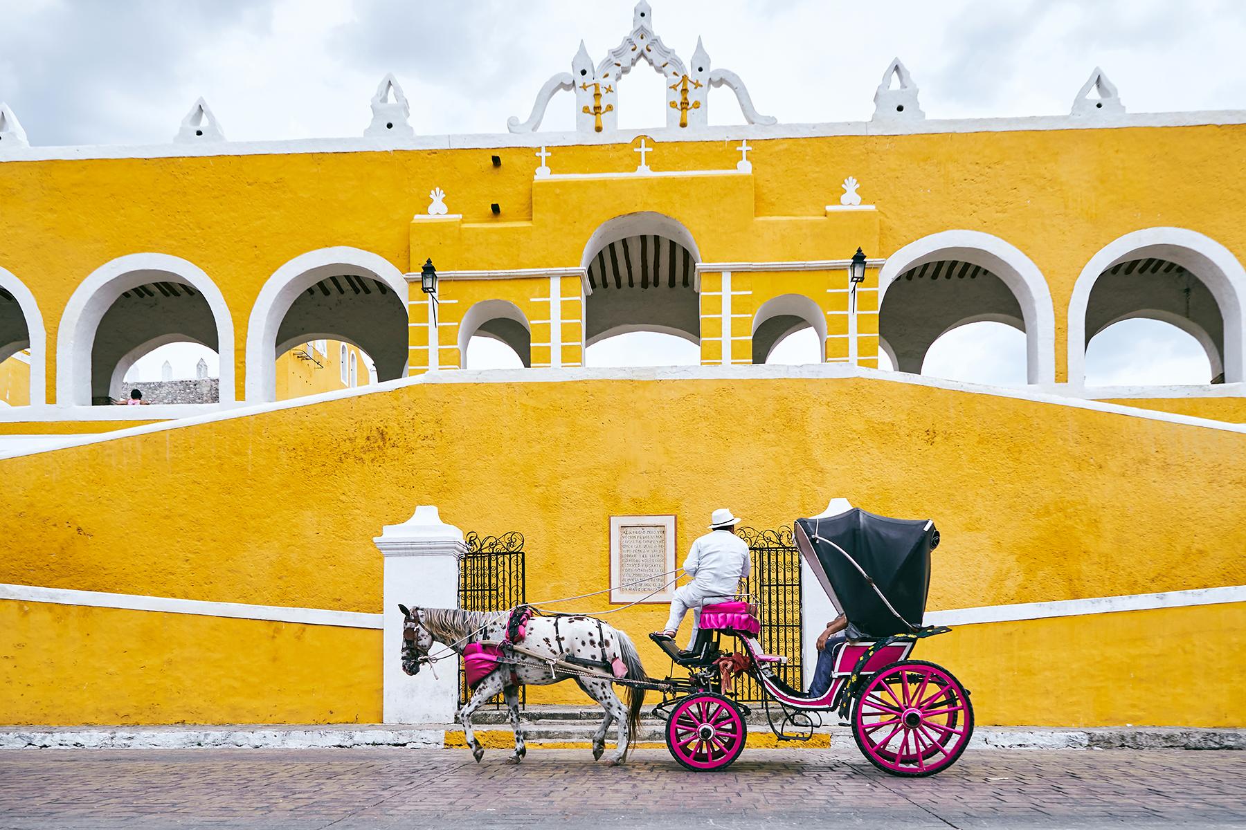 <a href='http://www.fodors.com/world/mexico-and-central-america/mexico/yucatan-and-campeche-states/experiences/news/discover-mayan-ruins-secret-cenotes-and-pink-lakes-on-these-10-day-trips-from-merida-mexico#'>From "Discover Mayan Ruins, Secret Cenotes, and Pink Lakes on These 10 Day Trips from Mérida, Mexico: Izamal"</a>