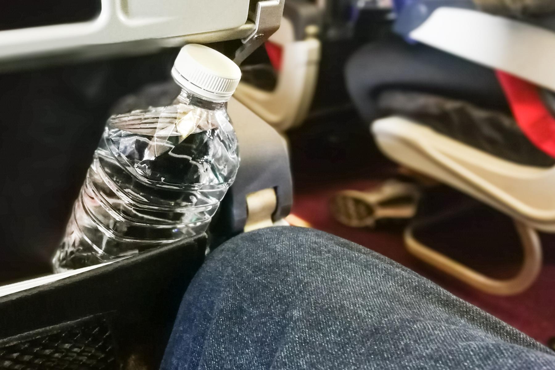 plane water bottle