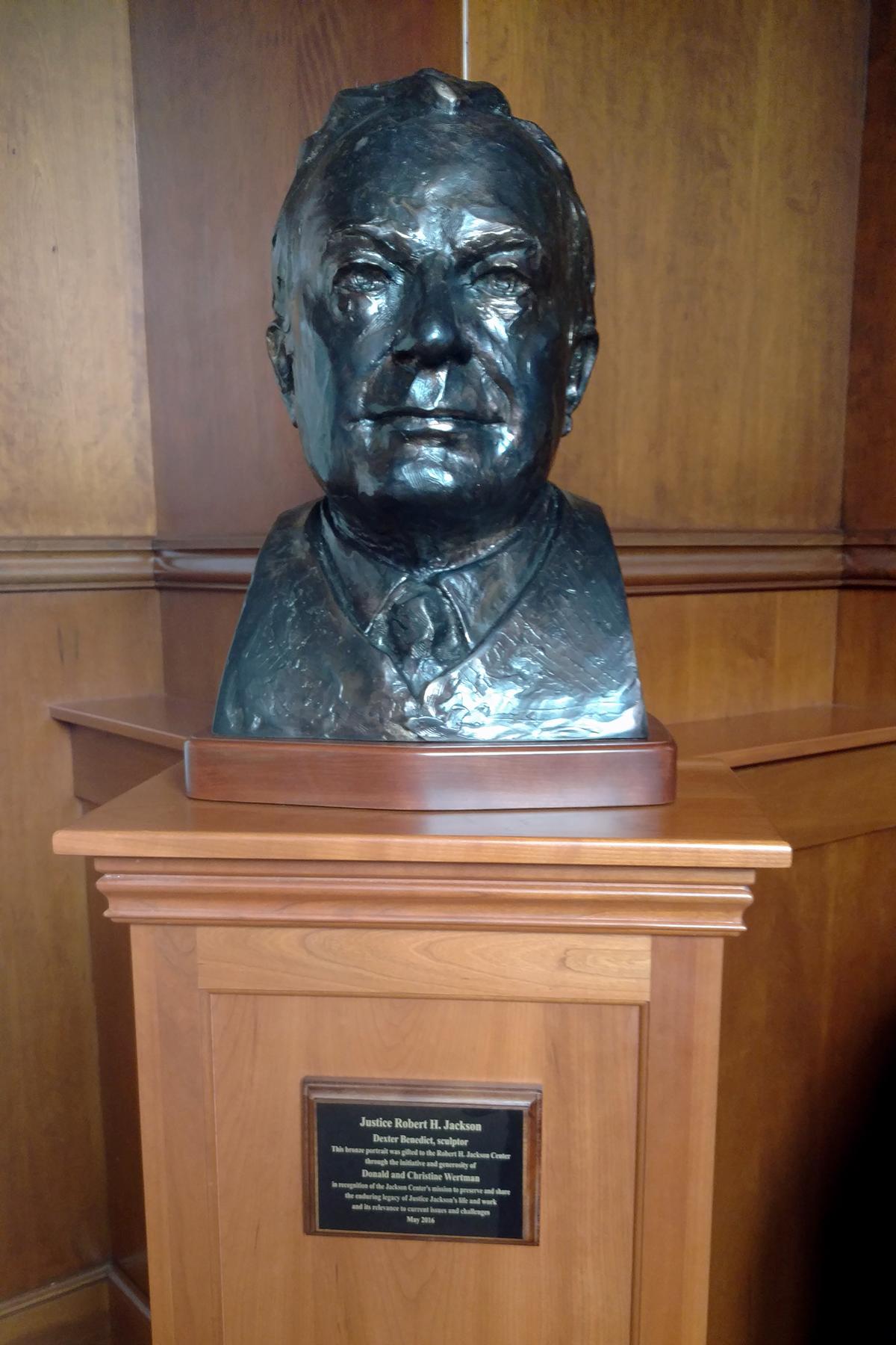 04_NewYorkStateRoadTrip__RobertHJacksonCenter_4.) RobertHJackson-Bust