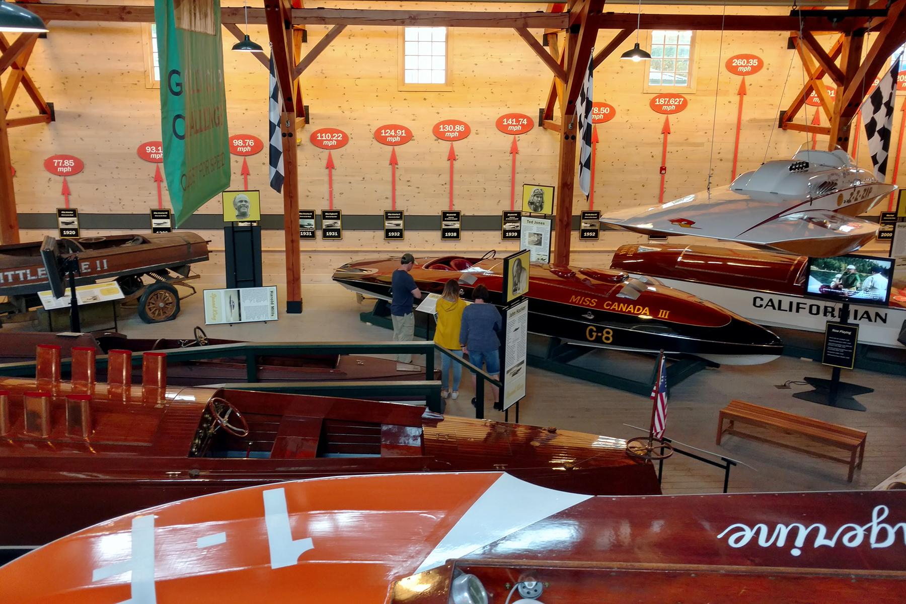 13_NewYorkStateRoadTrip__AntiqueBoatMuseum_13.) AntiqueBoatMuseum-SpeedExhibit