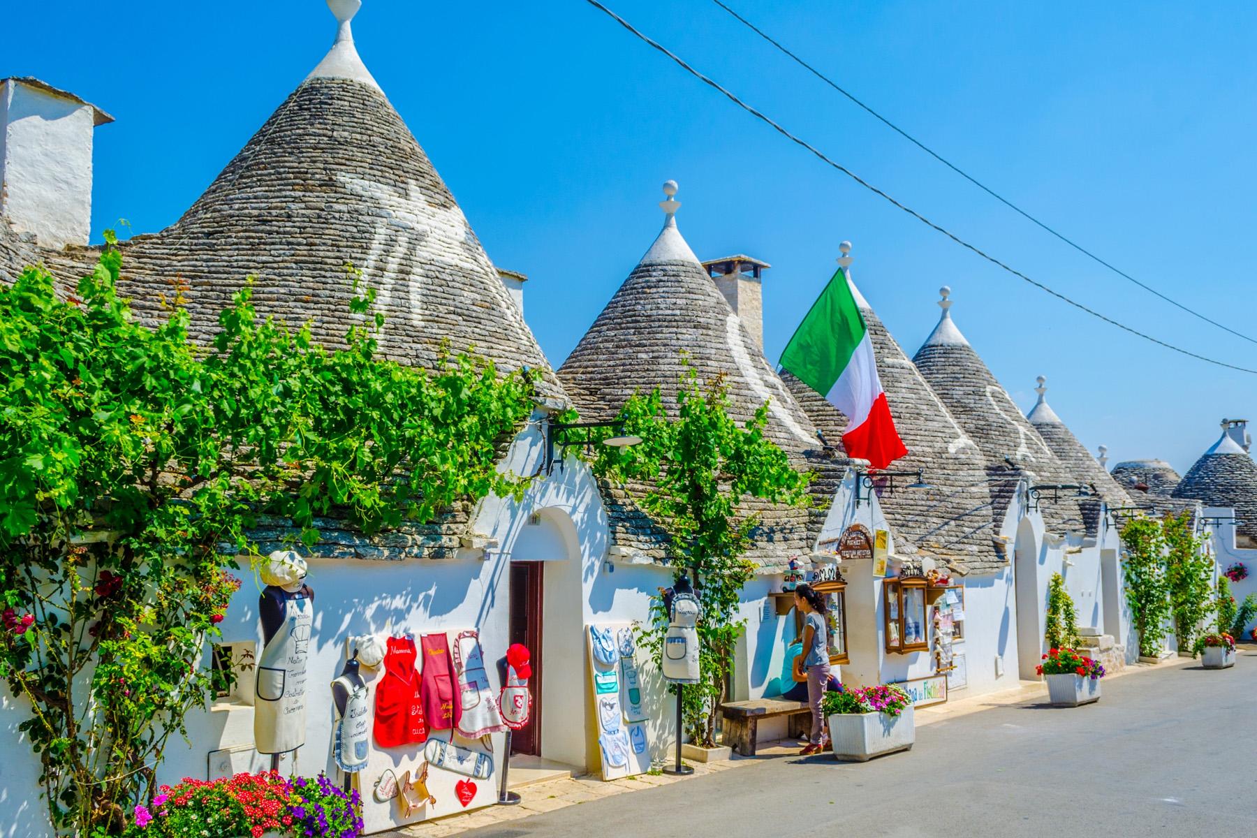 See the Trulli in Puglia, Italy