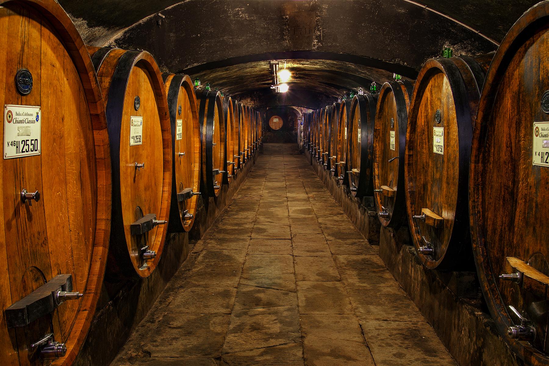03_BestWineriesTuscany__BadiaAColtibuono_05 Badia a Coltibuono Ancient Cellar