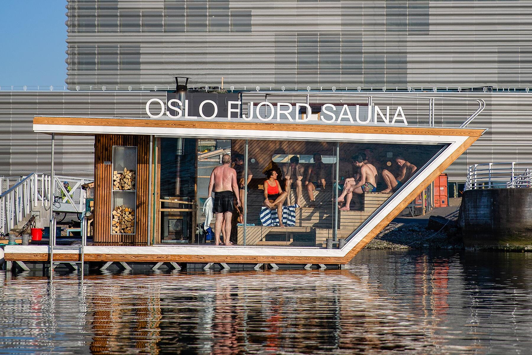 Oslo fjord sauna