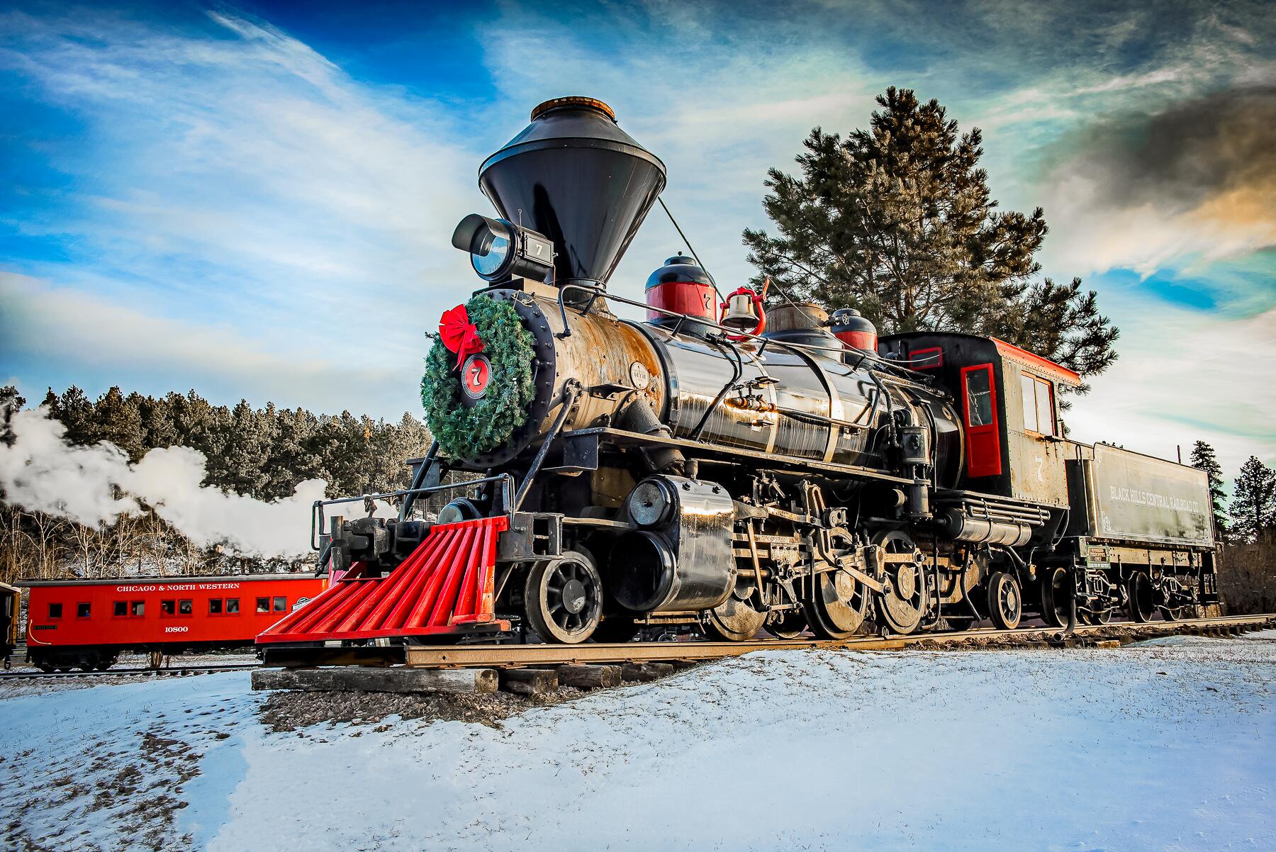 <a href='https://www.fodors.com/world/north-america/usa/south-dakota/experiences/news/10-reasons-winter-is-the-best-time-to-visit-rapid-city-south-dakota-yes-were-serious#'>From "10 Reasons Winter Is the Best Time to Visit Rapid City, South Dakota (Yes, We’re Serious): Take a Train Ride With Some Spiked Hot Cocoa"</a>