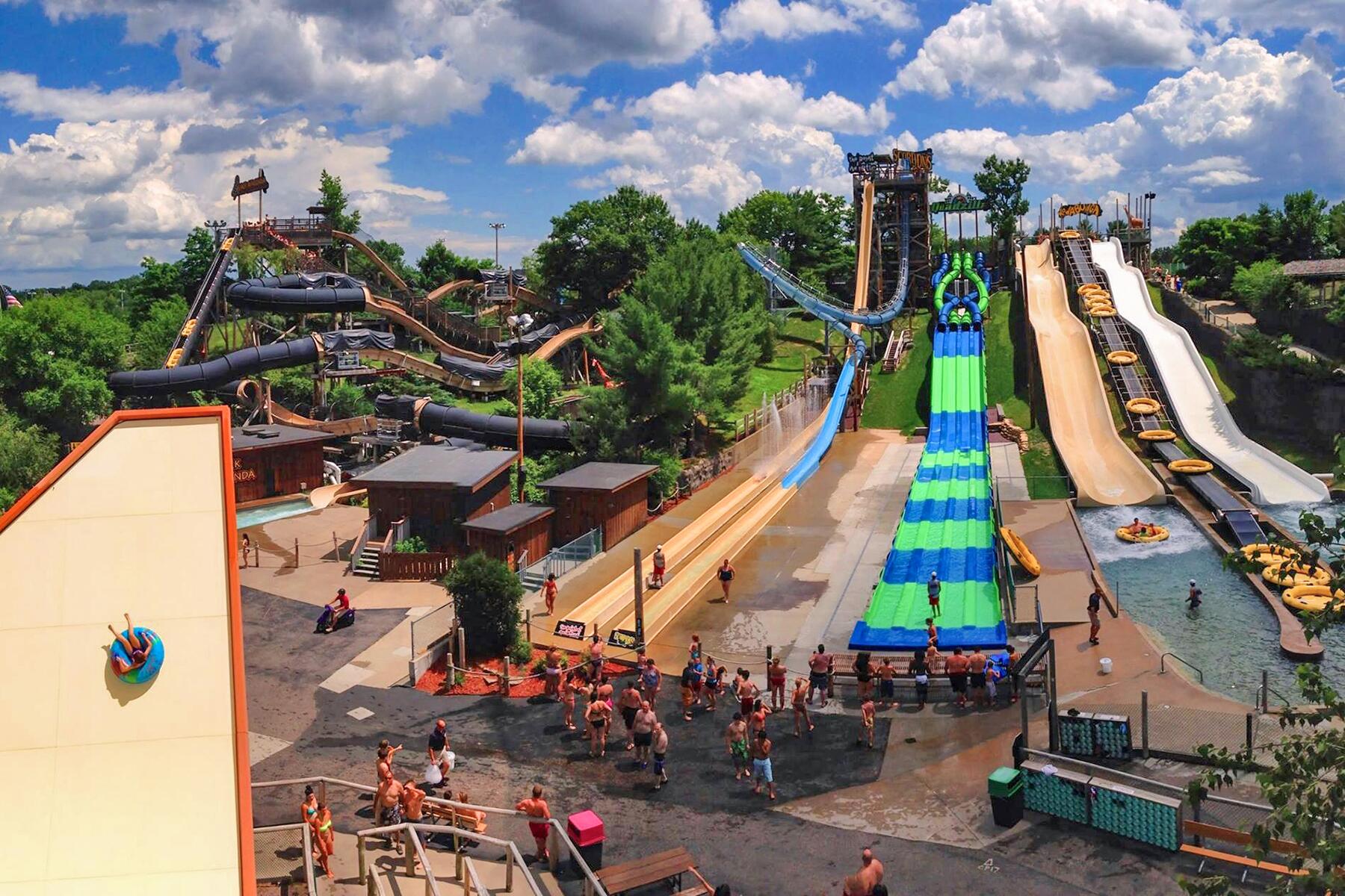 The Tallest Water Slides in North America