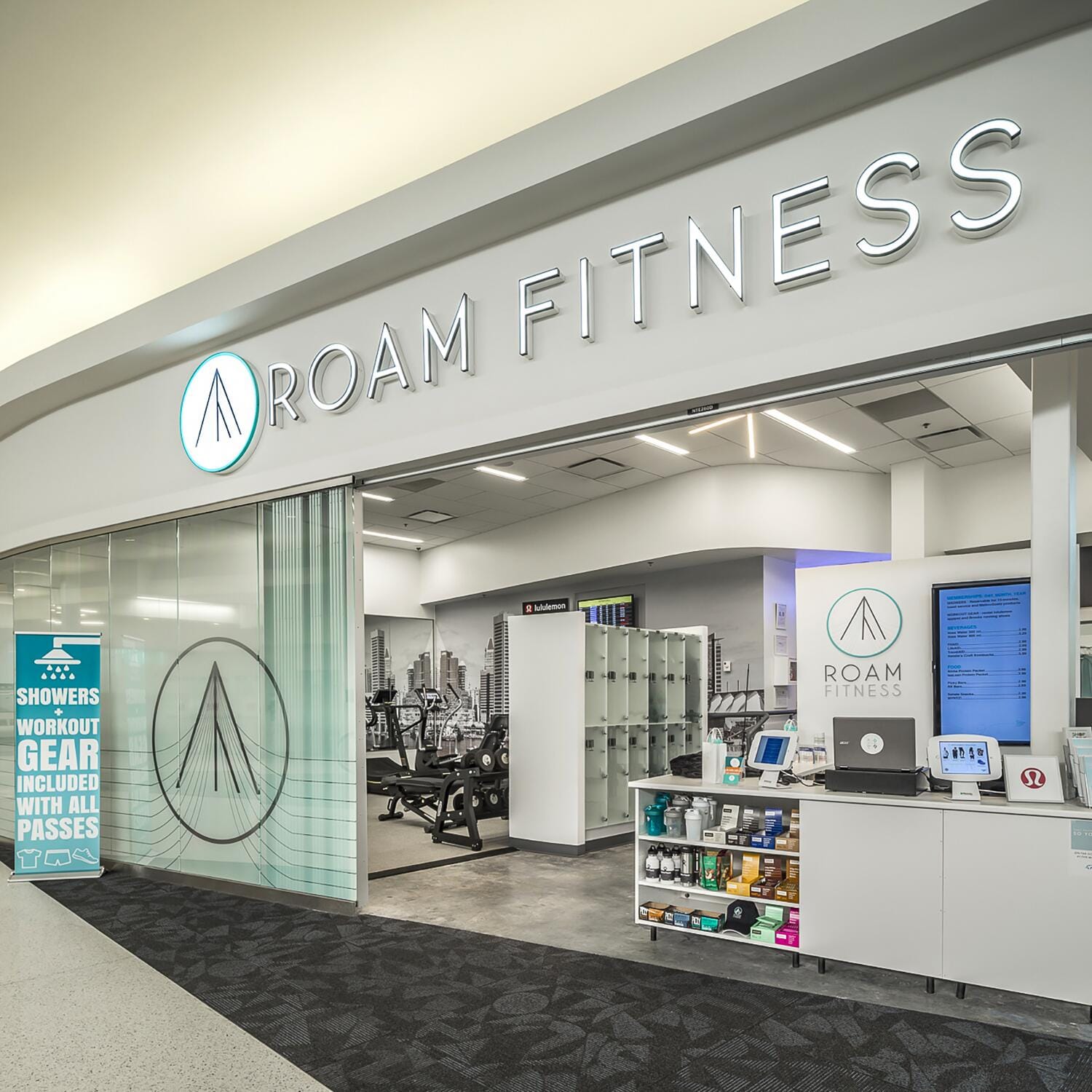 03_AirportFitnessFacilities__ROAMFitness_3 Exterior close up with sign