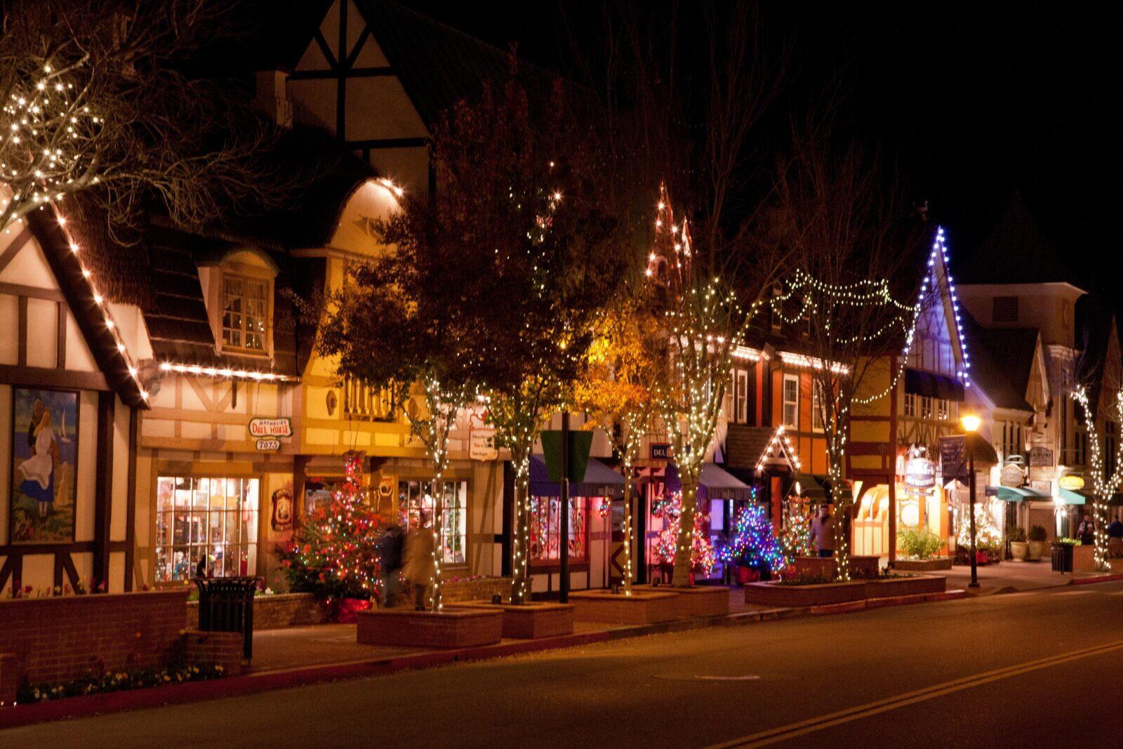 Solvang's Annual Christmas Tree Burn Is Weird and Wonderful