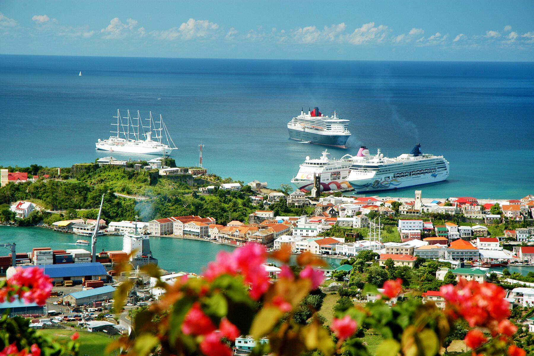 caribbean cruises ports