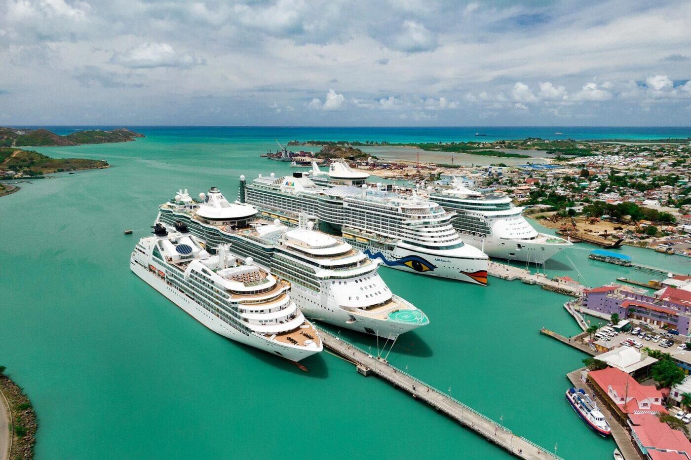 caribbean cruise boarding port