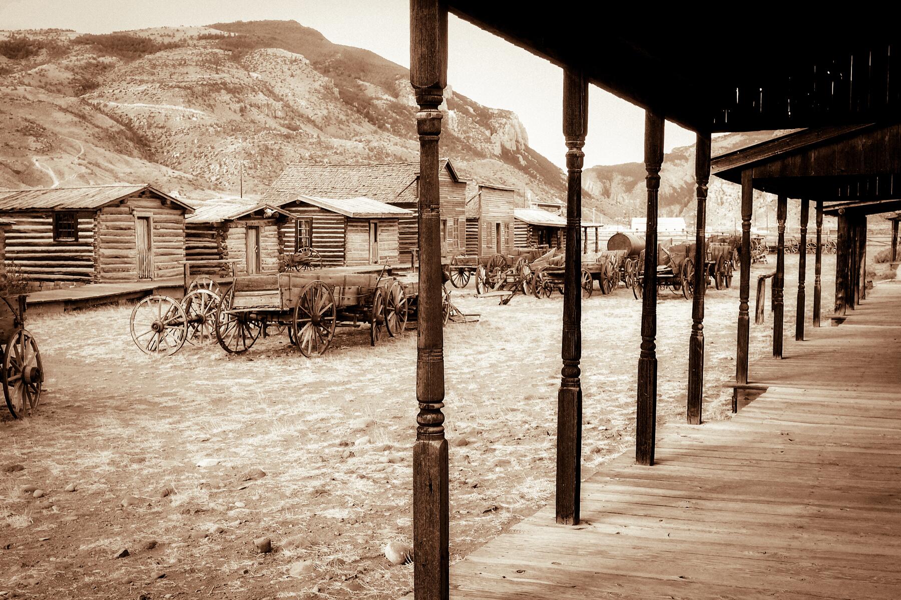 Vintage: American West During the American Frontier Days