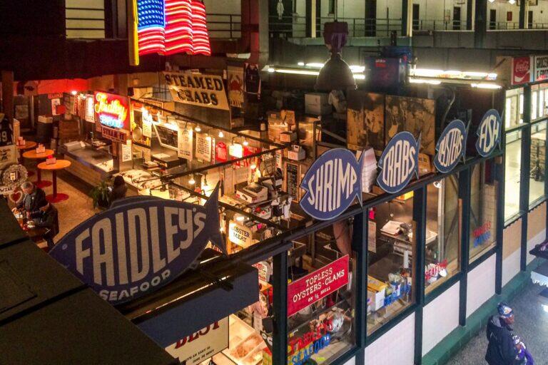 <a href='https://www.fodors.com/world/north-america/usa/maryland/baltimore/experiences/news/john-waters-loves-these-baltimore-hangouts-and-so-will-you#'>From "John Waters Loves These Baltimore Hangouts and So Will You: Faidley’s Seafood at Lexington Market"</a>